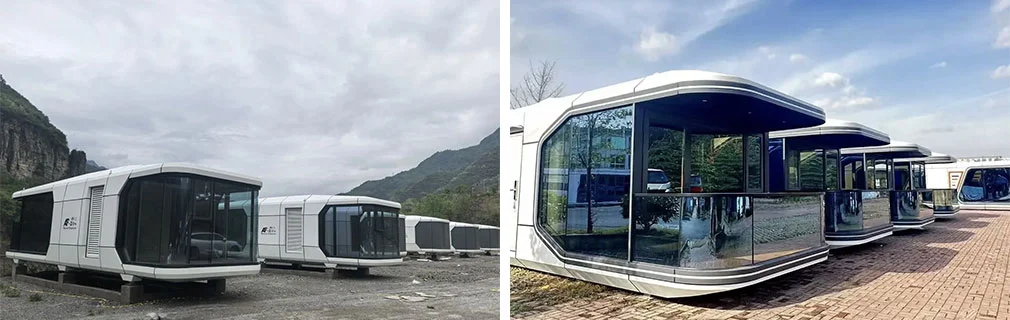 Movable Space Capsule